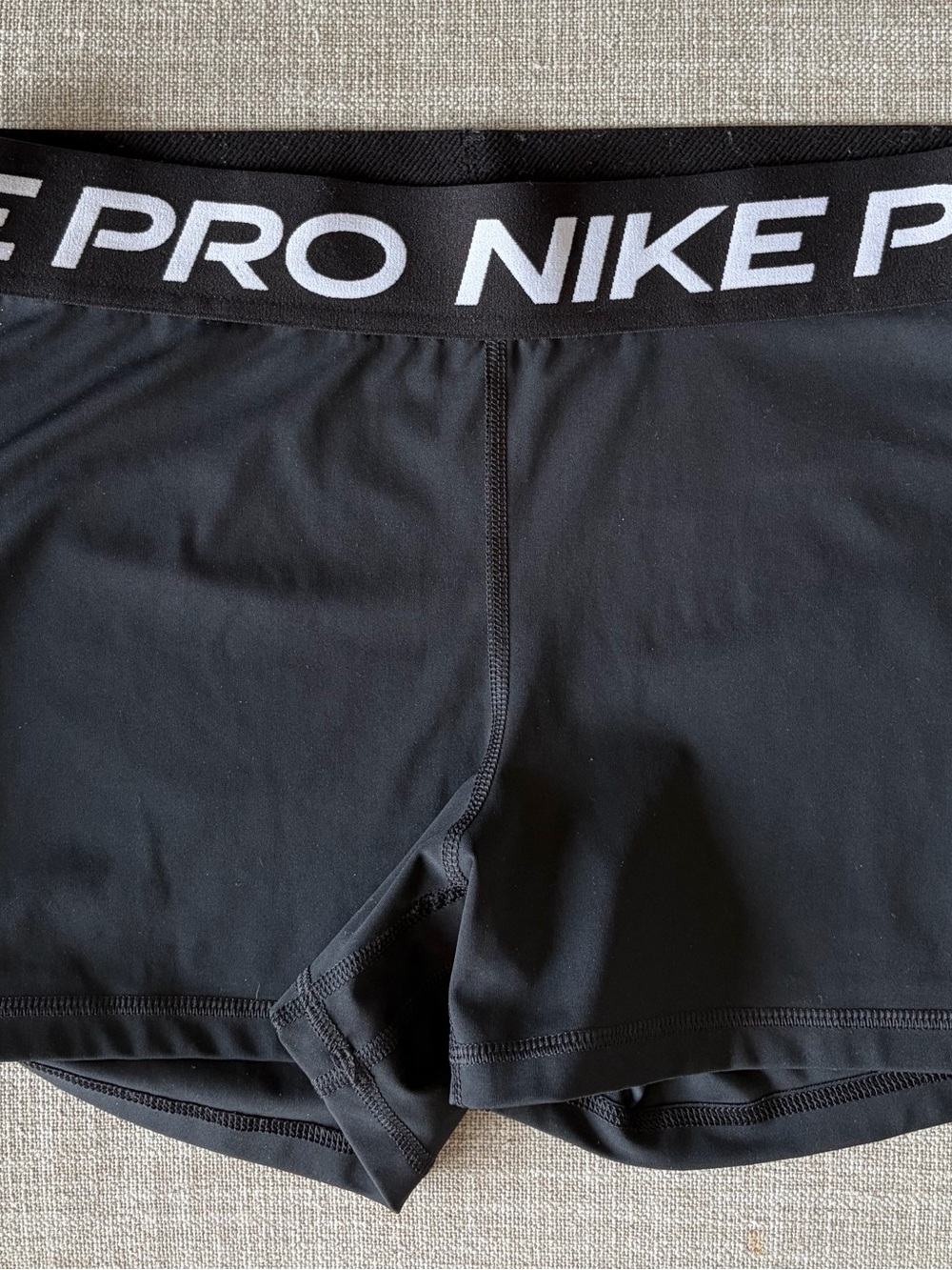 NIKE PRO Dri-FIT Black Athletic Compression Volley Shorts SIZE L